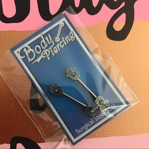 Nipple rings pair set